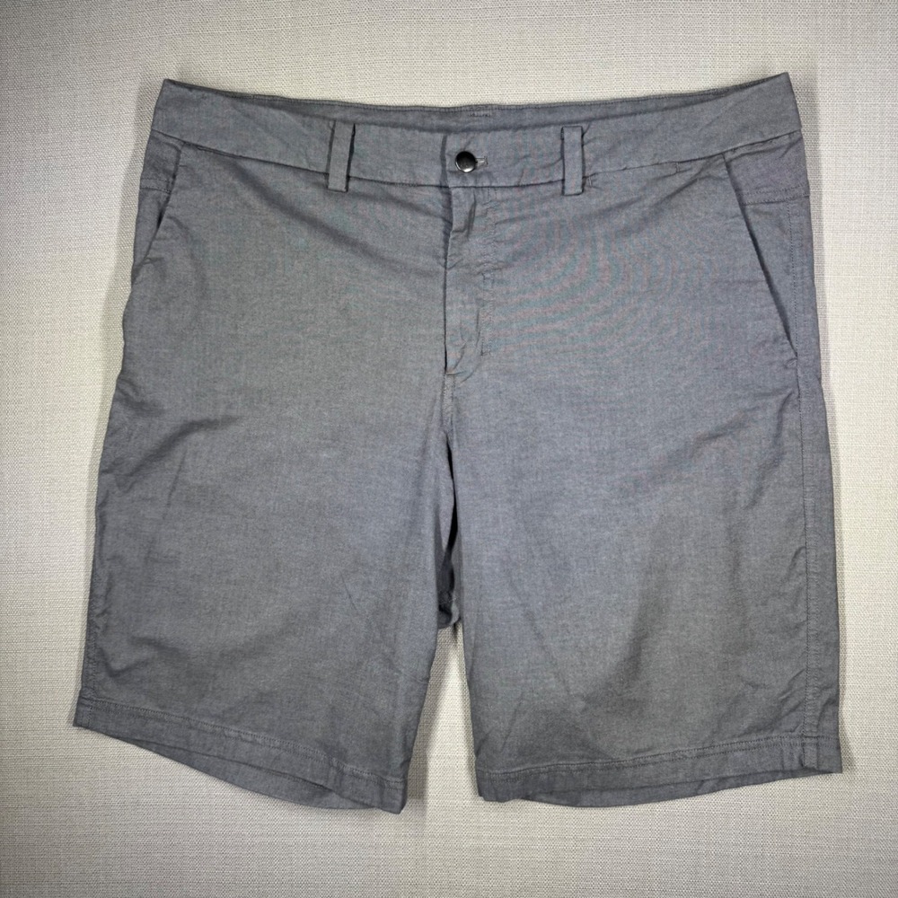 Lululemon Mens The Works Shorts Gray Size 38 LM7936S